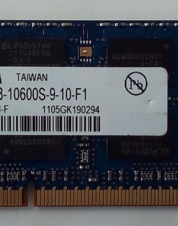 Memoria Notebook DDR3 2GB 1333MHz ELPIDA