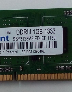 MEMORIA P/NOTEBOOK DDR3 1GB ASINT 1333mhz