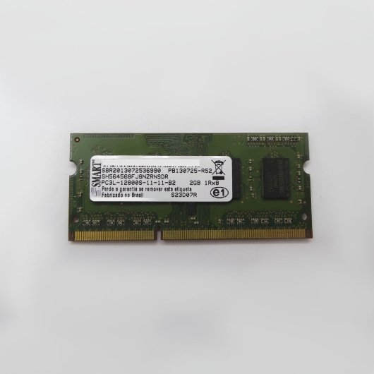 MEMORIA NOTEBOOK DDR3L 2GB SMART MEMORIA NOTEBOOK DDR3L 2GB SMART