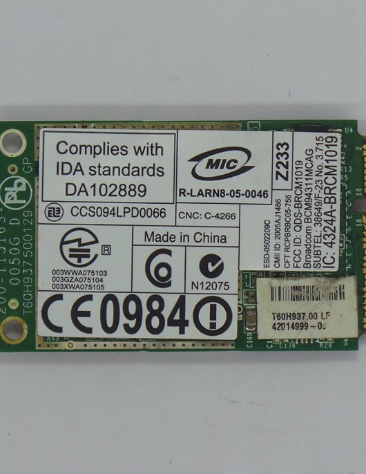 Placa WIFI DELL INSPIRION 1525 42016829-05