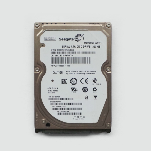 HD 320GB SATA SEAGATE 515659-003