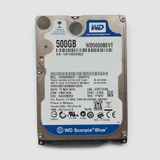 HD NOTEBOOK 500GB SATA WD WD5000BEVT