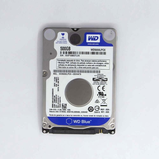 HD NOTEBOOK 500GB WD WXP1AB63TLVV HD NOTEBOOK 500GB WD WXP1AB63TLVV