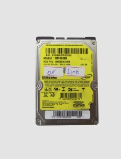 HD NOTEBOOK 80GB SAMSUNG HM080HI/BMS 
