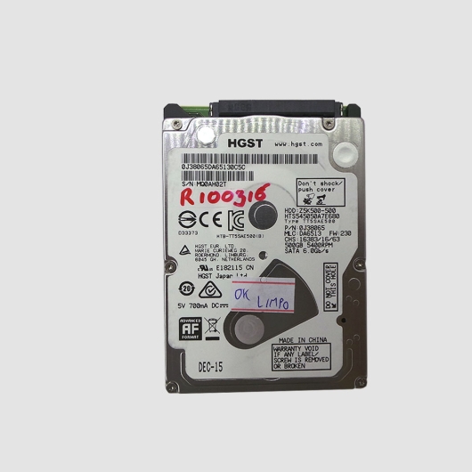HD NOTEBOOK 500GB SATA HGST Z5K500-500 0J41955