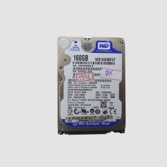 HD NOTEBOOK 160GB SATA WESTERN DIGITAL WD1600BEVT