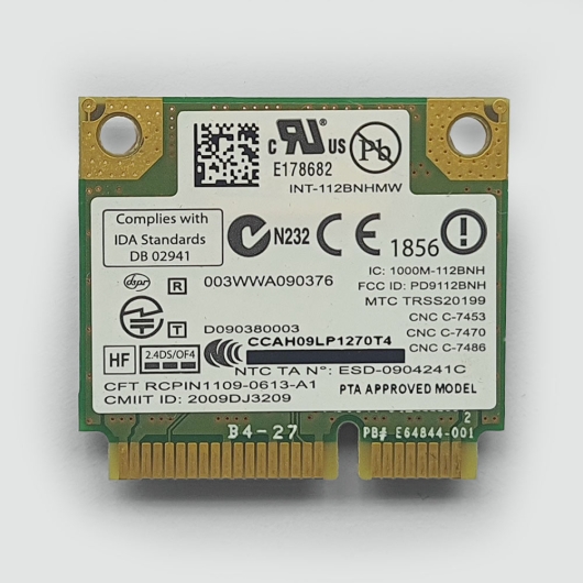 PLACA WIFI INTEL 112BNHMW