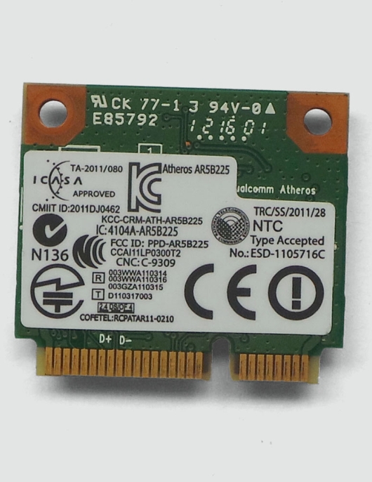 PLACA WIRELESS DELL VOSTRO 3460 E006E6DE41F7
