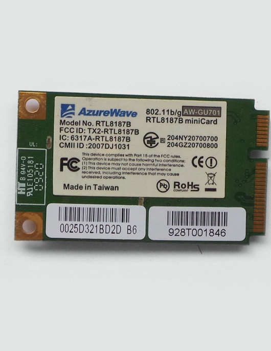 PLACA WIFI ITAUTEC INFOWAY W7655 0025D3218D2D
