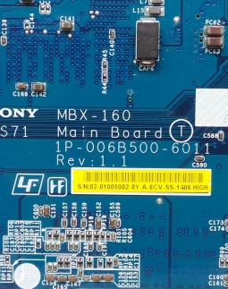 PLACA MAE SONY VGN-N250E MBX-160 COM DEFEITO