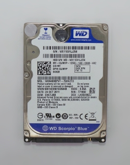 HD NOTEBOOK 500GB WDC WD5000LPCX