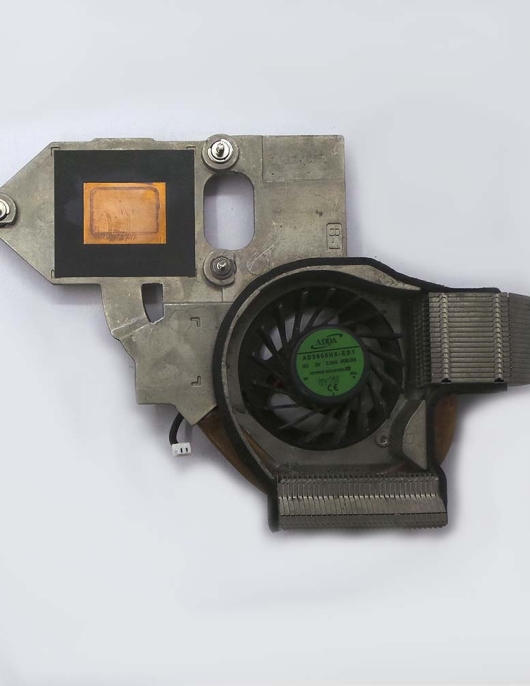 Cooler+dissipador HP Pavilion DV3 SPS-506960-001 Cooler+dissipador HP Pavilion DV3 SPS-506960-001
