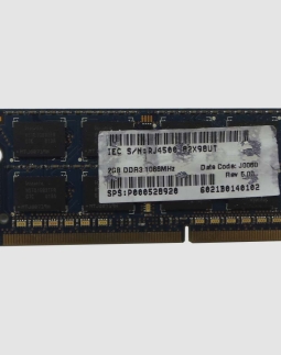 Memoria Notebook DDR3 2GB HYNIX 1066 MHZ