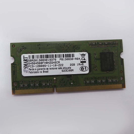 MEMORIA NOTEBOOK DDR3 2GB 1600 MHZ SMART MEMORIA NOTEBOOK DDR3 2GB 1600 MHZ SMART