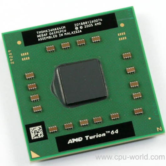 Processador Amd Turion 64 MK36 Tmdmk36hax4cm 