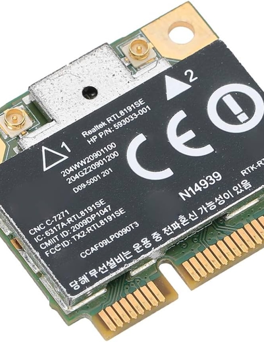 Placa Wireless Realtek RTL8191SE 93R-01714E-0001 Placa Wireless Realtek RTL8191SE 93R-01714E-0001