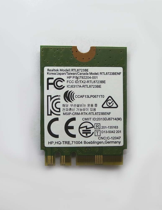 PLACA WIRELESS REALTEK RTL8723BE PLACA WIRELESS REALTEK RTL8723BE