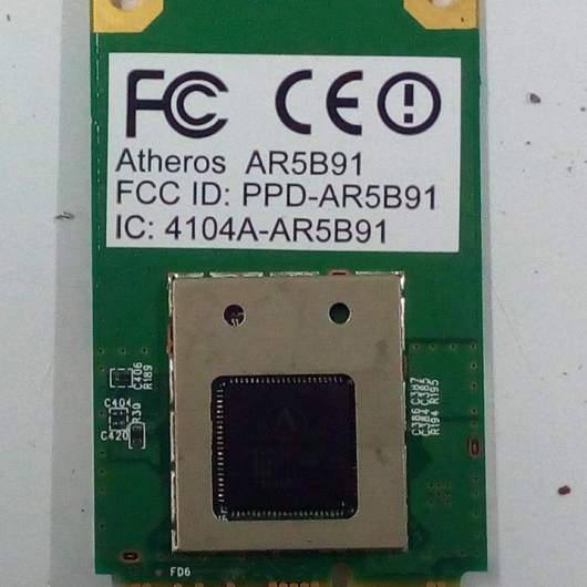 Placa Wireless ATHEROS AR5B91 Placa Wireless ATHEROS AR5B91
