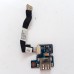 PLACA USB + BOTÃO POWER ACER ASPIRE 4810TZ-4011 48.4CQ05.011