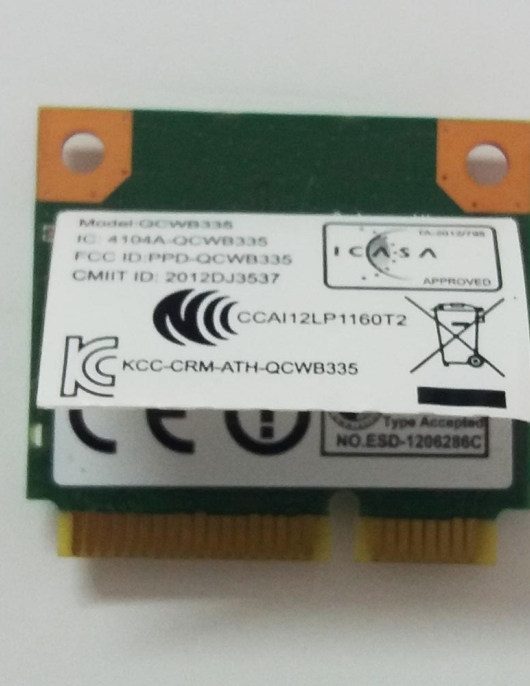 Placa Wireless Atheros QCWB335