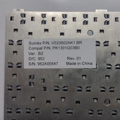 Teclado Intelbras Pk1301s06b0 Pk1301s01b0 Pk1301s03b0 Br *ç*