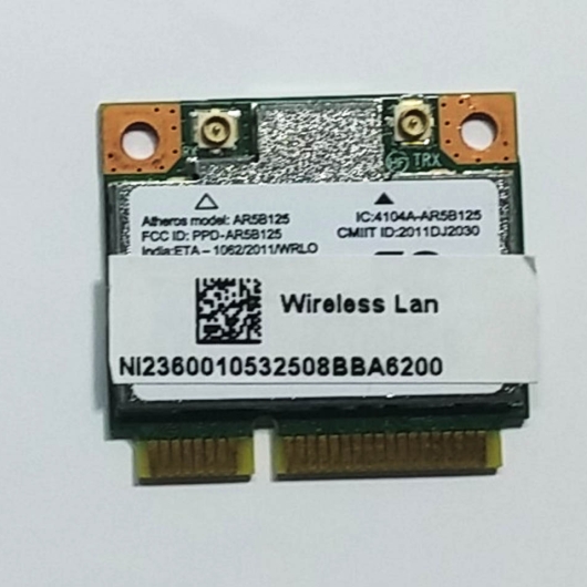 PLACA WIRELESS NOTEBOOK ATHEROS AR5B125