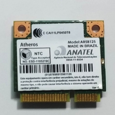 PLACA WIRELESS NOTEBOOK ATHEROS AR5B125