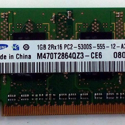 MEMORIA P/NOTEBOOK SAMSUNG DDR2 1GB 667MHz MEMORIA P/NOTEBOOK SAMSUNG DDR2 1GB 667MHz