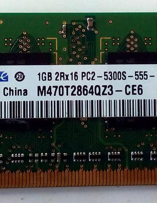 MEMORIA P/NOTEBOOK SAMSUNG DDR2 1GB 667MHz MEMORIA P/NOTEBOOK SAMSUNG DDR2 1GB 667MHz