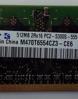 MEMORIA P/NOTE SAMSUNG DDR2 512MB 667MH 