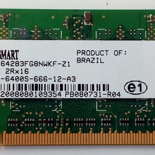MEMORIA P/NOTEBOOK SMART DDR2 1GB 800MHz
