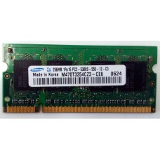 MEMORIA P/NOTEBOOK SAMSUNG DDR2 256MB 667MHz