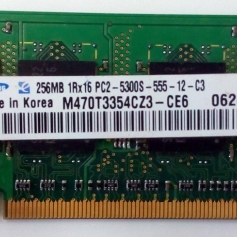 MEMORIA P/NOTEBOOK SAMSUNG DDR2 256MB 667MHz