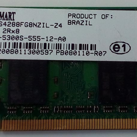 MEMORIA NOTEBOOK SMART DDR2 1GB 667MHz