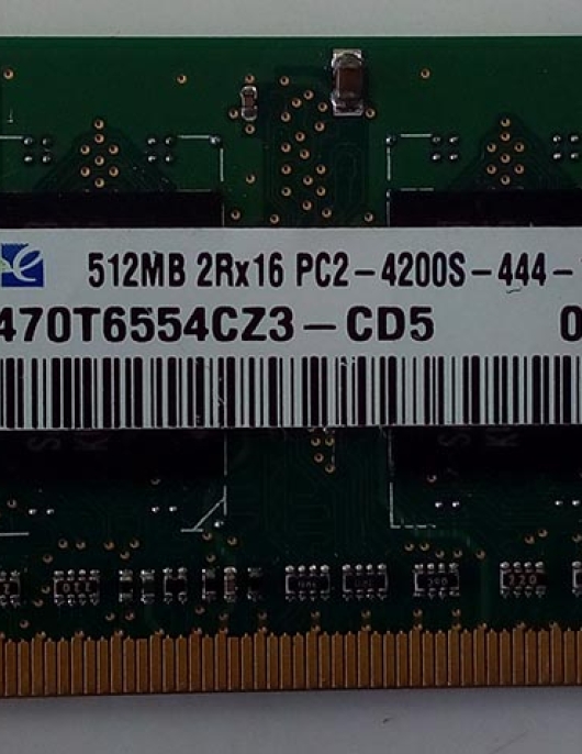 MEMORIA P/NOTE SAMSUNG DDR2 512MB 533MHZ MEMORIA P/NOTE SAMSUNG DDR2 512MB 533MHZ