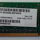 MEMORIA P/NOTE SAMSUNG DDR2 512MB 533MHZ