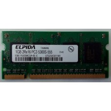 Memoria P/Notebook DDR2 1GB 667MHz ELPIDA