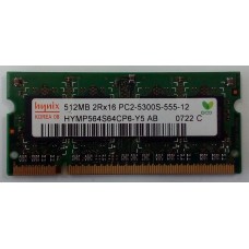 MEMORIA P/NOTE HYNIX DDR2 512MB 667MHZ