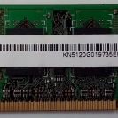 MEMORIA P/NOTE HYNIX DDR2 512MB 667MHZ MEMORIA P/NOTE HYNIX DDR2 512MB 667MHZ