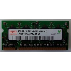 MEMORIA P/NOTEBOOK HYNIX DDR2 1GB 800MHz