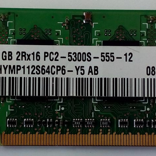 MEMORIA NOTEBOOK HYNIX DDR2 1GB 667MHz