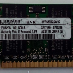 MEMORIA NOTEBOOK DDR2 1GB 533 KINGSTON