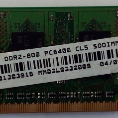 Memoria P/Notebook DDR2 1GB 800MHz SUPER TALENT