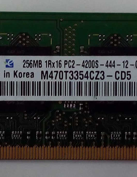 MEMORIA P/NOTEBOOK SAMSUNG DDR2 256MB 533MHz MEMORIA P/NOTEBOOK SAMSUNG DDR2 256MB 533MHz