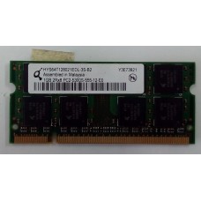MEMORIA P/NOTEBOOK DDR2 1GB 667MHz QIMONDA