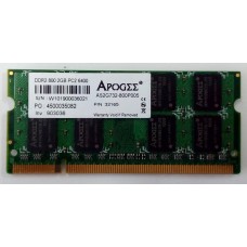 MEMORIA P/NOTEBOOK DDR2 2GB 800 APOGEE