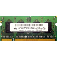 MEMORIA P/NOTEBOOK MICRON DDR2 1GB 667
