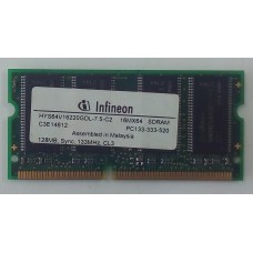 MEMORIA NOTEBOOK INFINEON SDRAM 128MB 100MHz