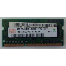 Memoria P/Notebook DDR3 1GB HYNIX 1066MHz