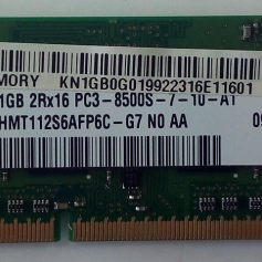 Memoria P/Notebook DDR3 1GB HYNIX 1066MHz